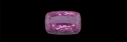 6.45 Carat Natural Fuchsia Rubellite Tourmaline Emerald Cut Loose Gemstone (14.1 x 9.22 x 6.16 MM)