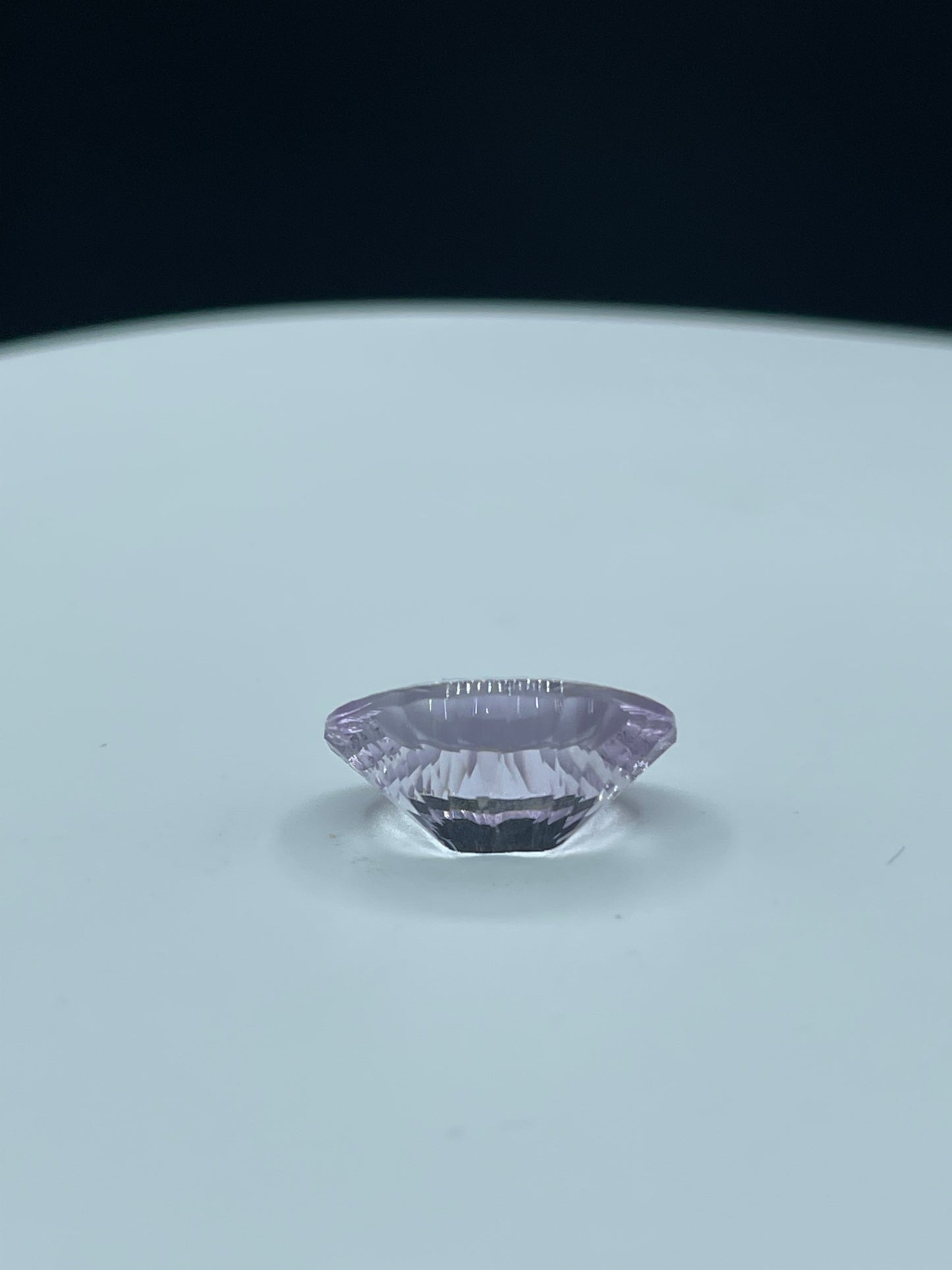 10 Carat Natural Rose De France Amethyst, Light Purple Lavender Laser Fantasy Oval Cut Loose Gemstone, 18x13x8 MM