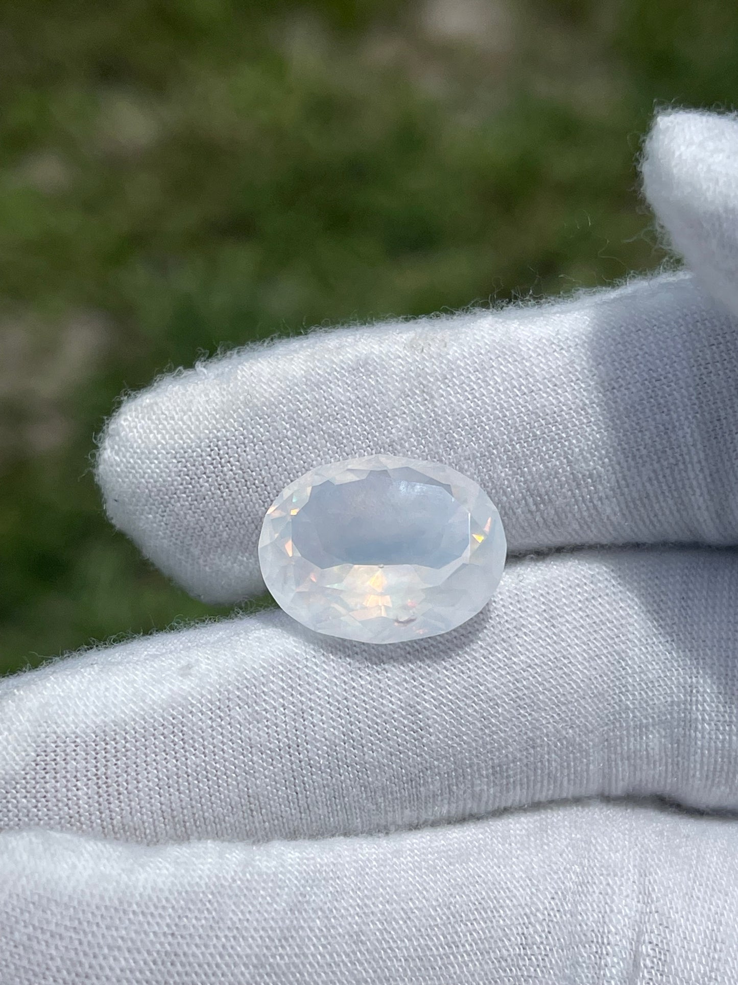 Stunning 11.65 Carat Natural Mexican Contra Luz Opal Oval Cut Loose Gemstone - 18.7 x 14.9 x 9.7 MM