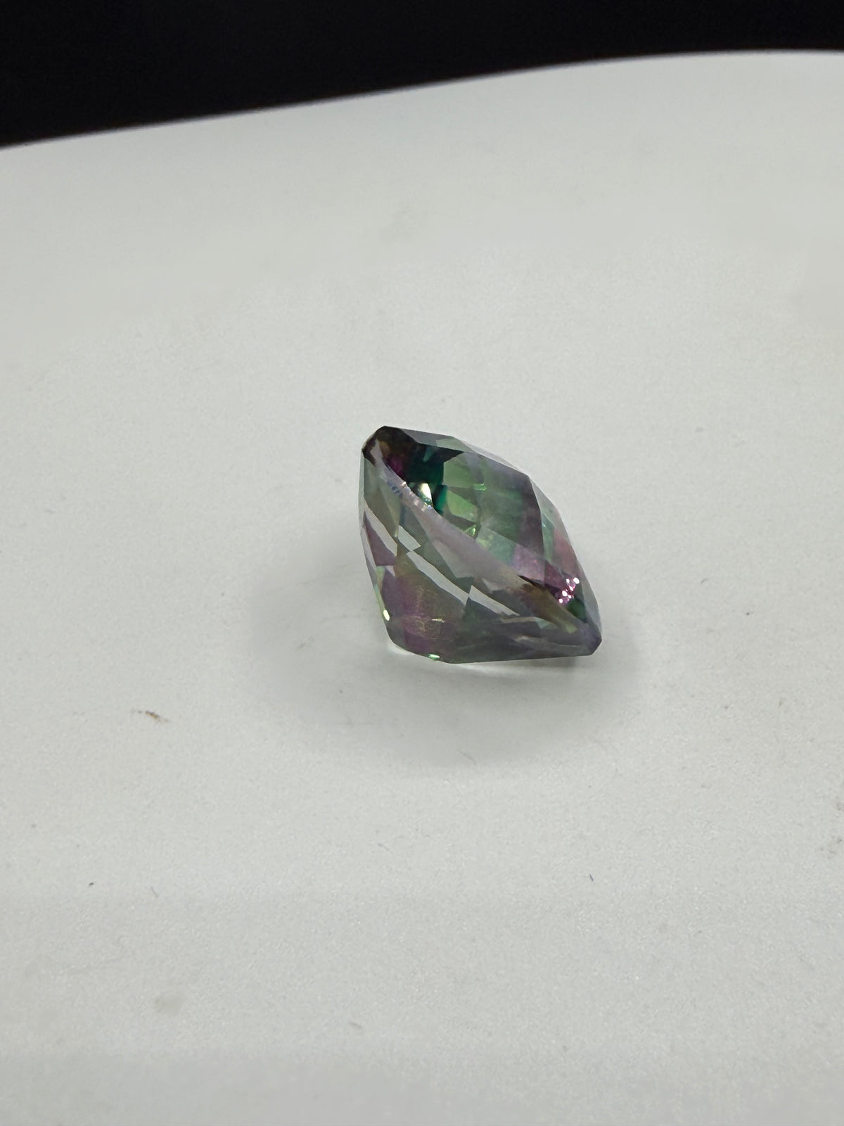 16.10 Carat Mystic Topaz Heart Checkerboard Cut Loose Gemstone | 15.2 x 15.03 x 11.10 MM