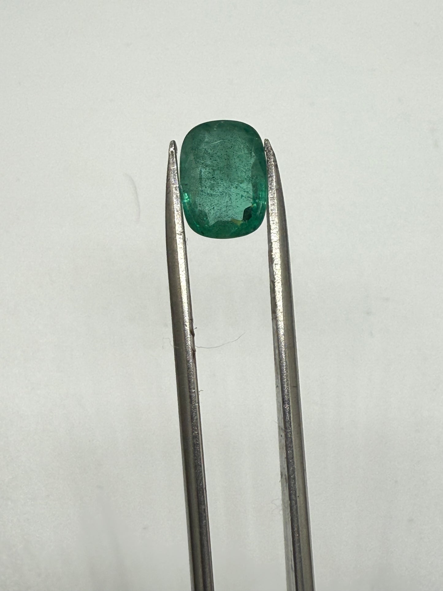 GIA Certified 2.50 Carat Natural Emerald Cushion Cut - Transparent Green Loose Gemstone
