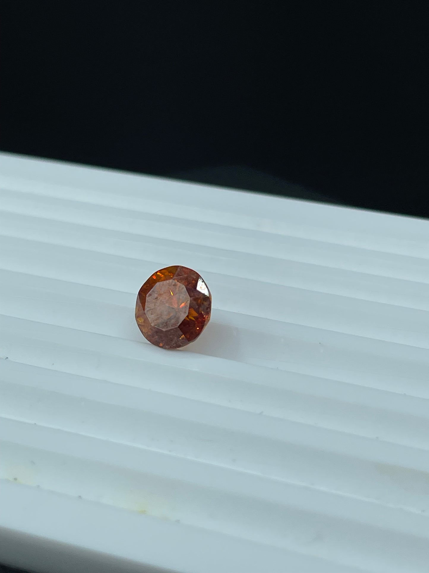 5.29 Carat Natural Spanish Sphalerite Round Cut Loose Gemstone (9.8 x 9.8 x 7.4 MM)