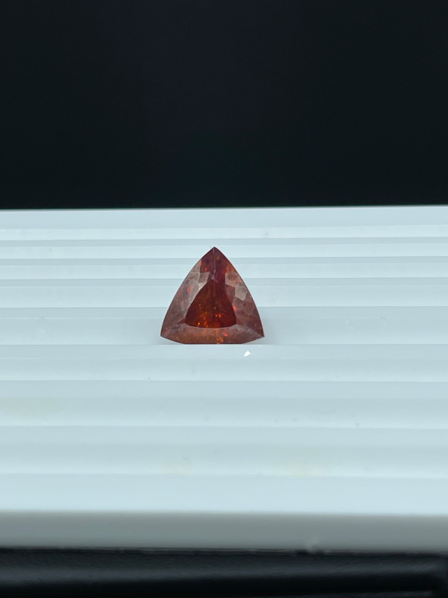 8.62 Carat Natural Spanish Sphalerite Trillion Cut Loose Gemstone (12.7 x 12.7 x 7.3 MM)