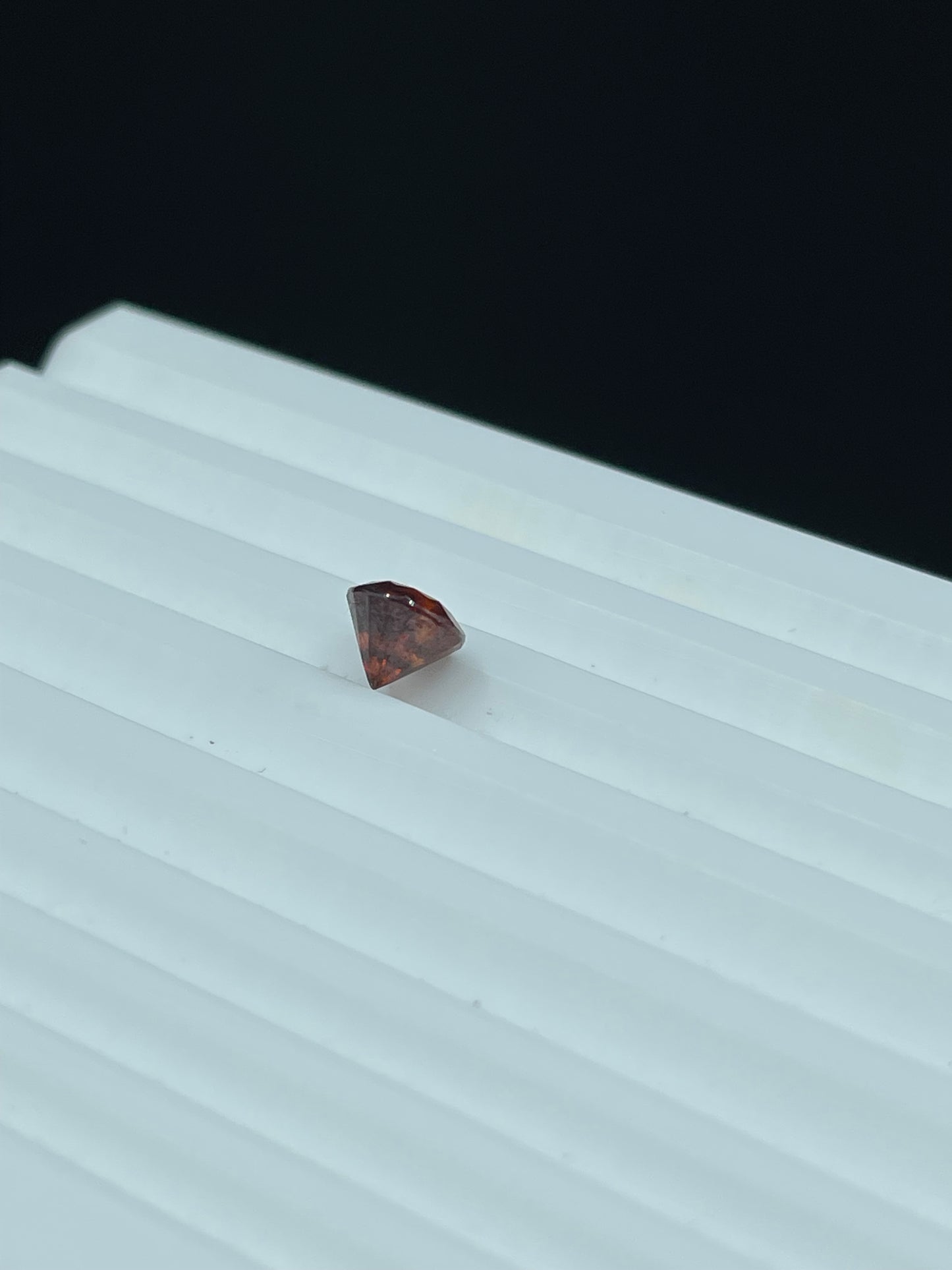 2.16 Carat Natural Spanish Sphalerite Round Cut Loose Gemstone ( 6.9 x 6.9 x 5.6 MM)