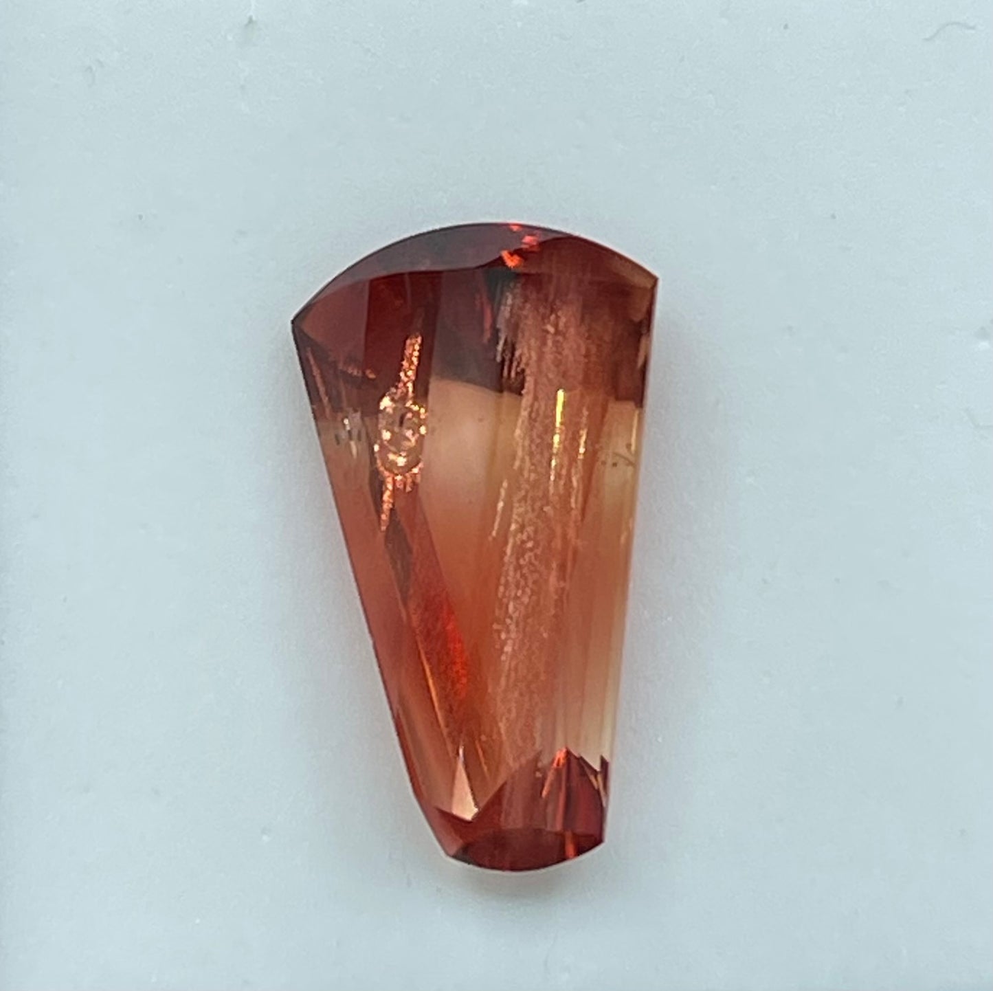 7.16 Carat Natural Orange Oregon Sunstone Fancy Cut Loose Gemstone (18.5 x 10.7 x 7.0 MM)