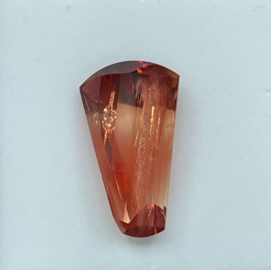 7.16 Carat Natural Orange Oregon Sunstone Fancy Cut Loose Gemstone (18.5 x 10.7 x 7.0 MM)