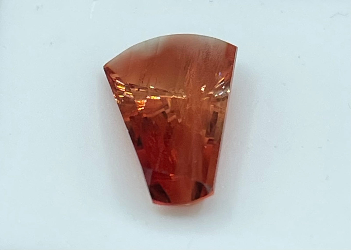 7.16 Carat Natural Orange Oregon Sunstone Fancy Cut Loose Gemstone (18.5 x 10.7 x 7.0 MM)