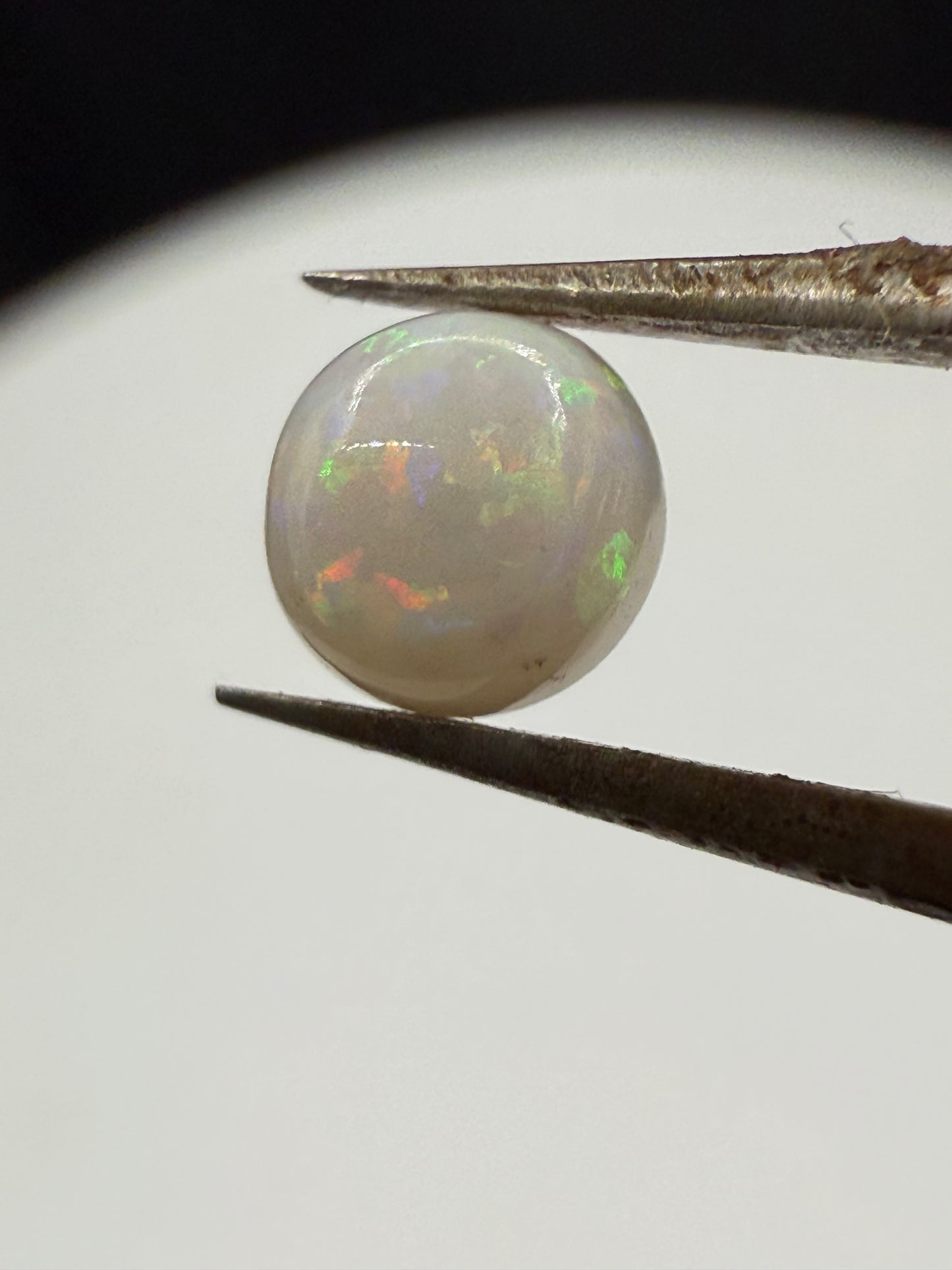 Natural Matching Australian Opal Cabochons | 0.55 Carats | 4.25 MM Round