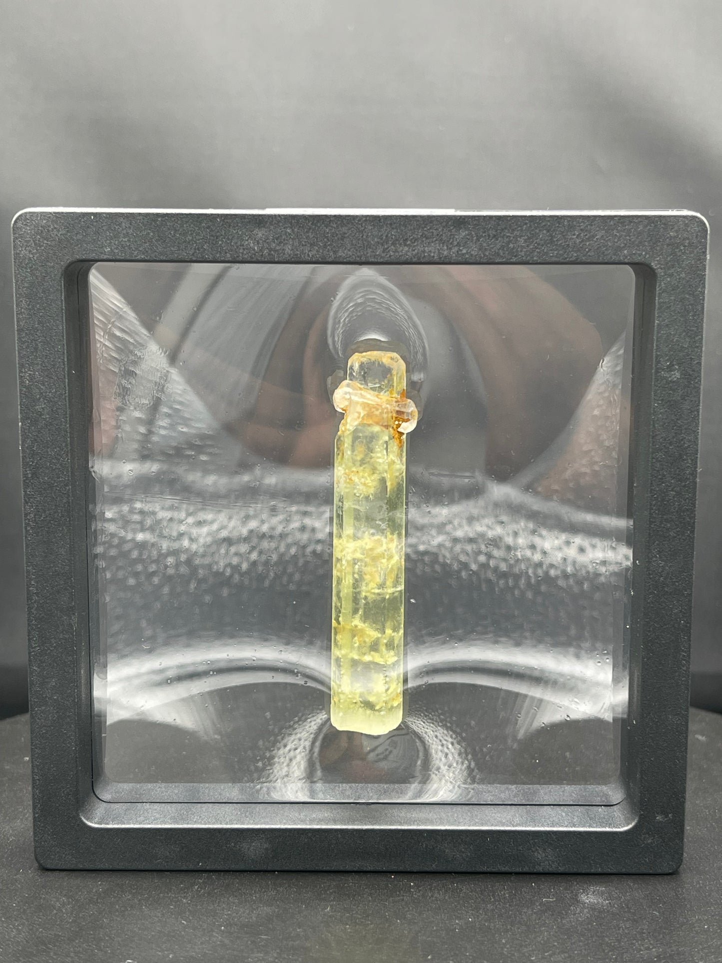 Natural Aquamarine Beryl Crystal Specimen
