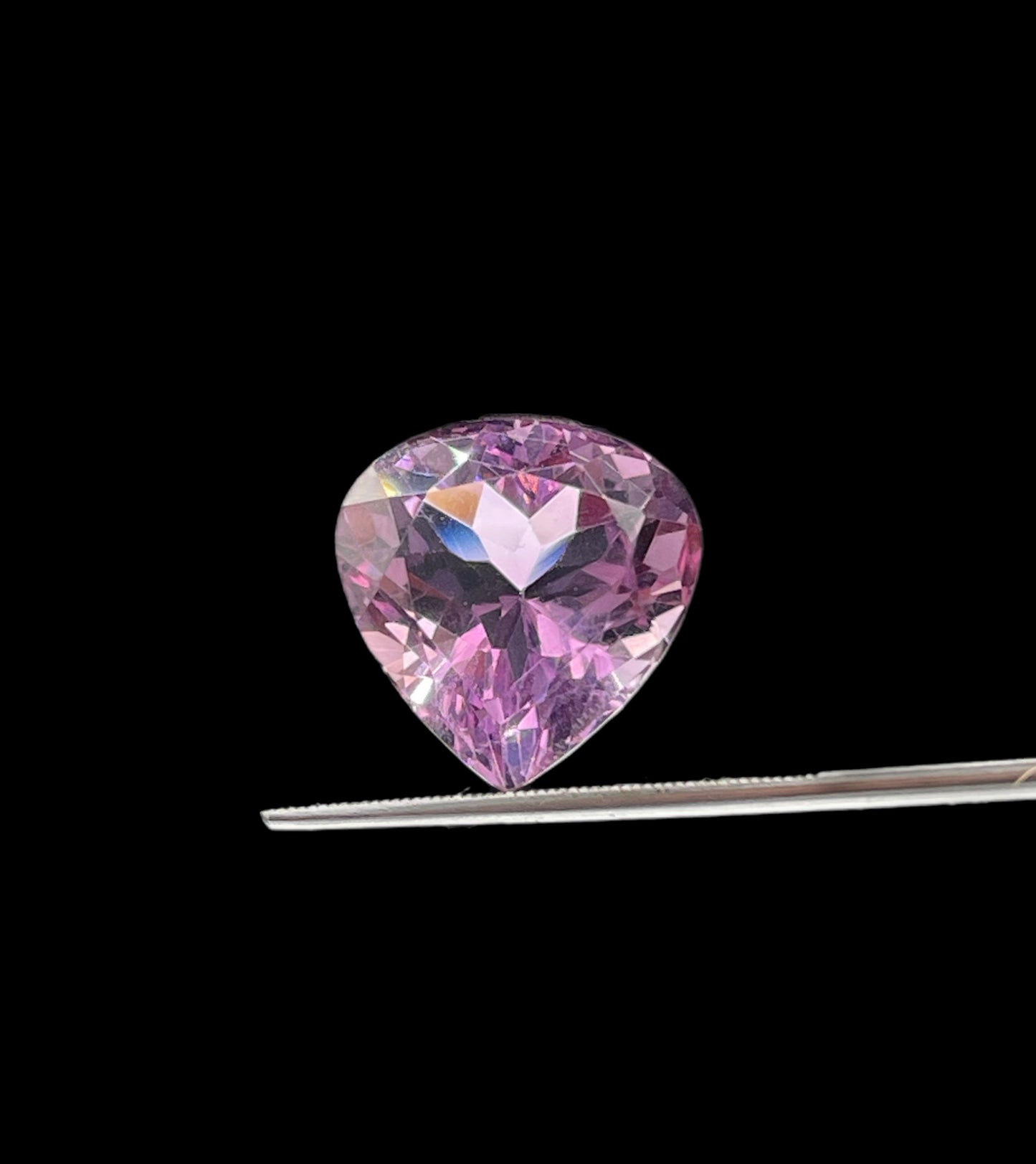 12.57 Carat Natural Amethyst Modified Trillion Cut Loose Gemstone (15.8 x 15.3 x 10.1 MM)
