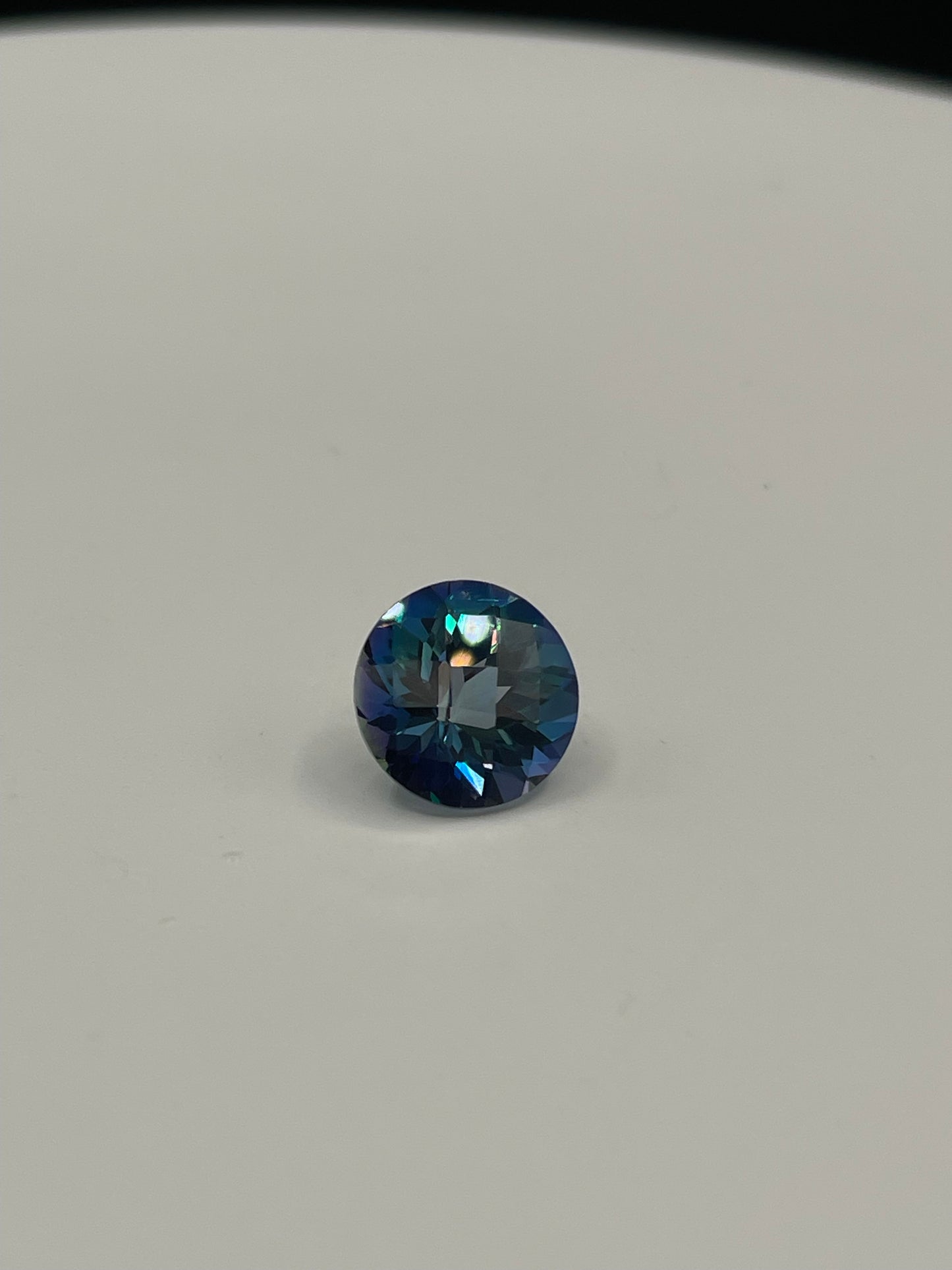 12 MM Round Authentic Neptune Garden Mystic Fire Topaz Loose Gemstone