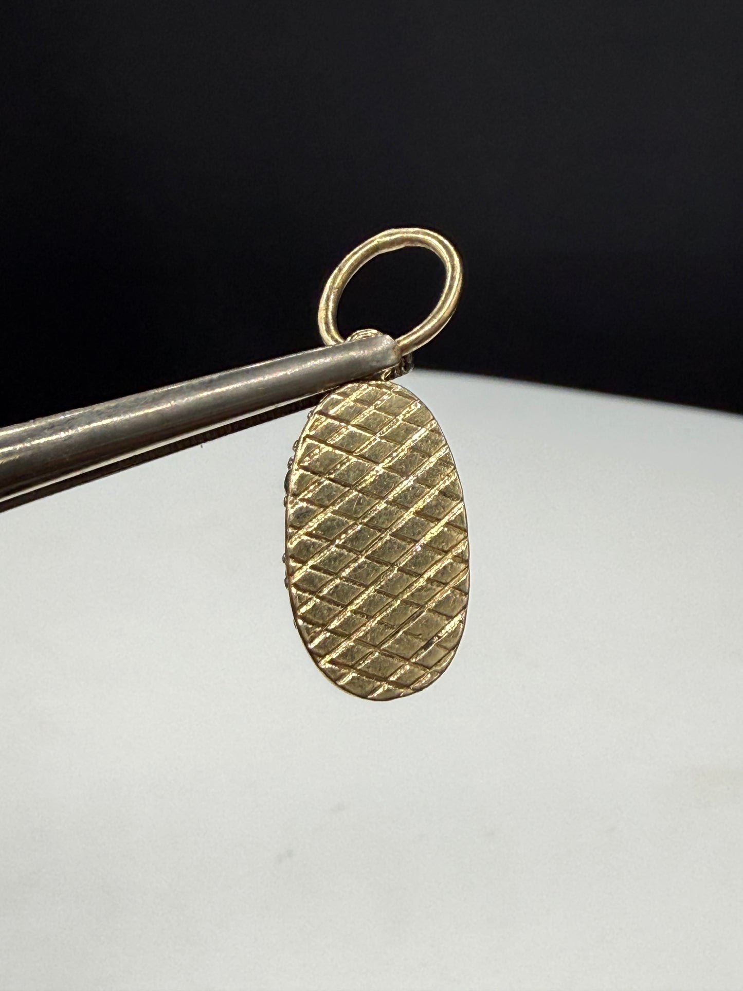 Vintage 14K Gold Emerald Shoe Pendant | Natural Emeralds 0.50 CT | Designer Gold Charm Pendant