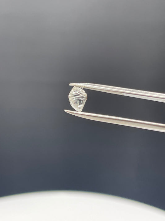 1.38 Carat Rare Natural Diamond Octohedron Crystal Specimen (Faceting Quality)