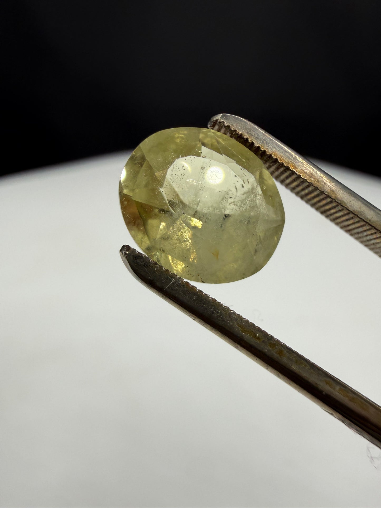 2.58ct Natural Unheated Ceylon Yellow Sapphire Oval Cut Loose Gemstone