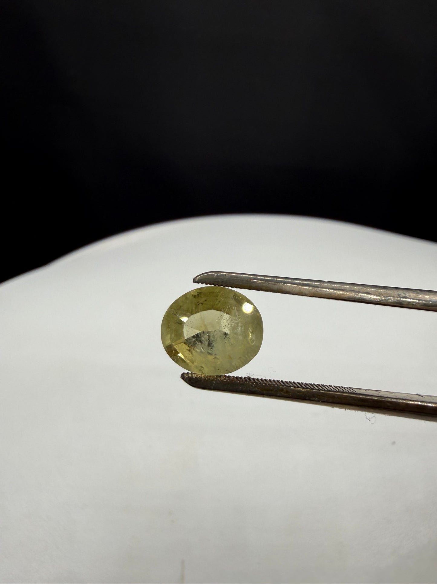 2.58ct Natural Unheated Ceylon Yellow Sapphire Oval Cut Loose Gemstone