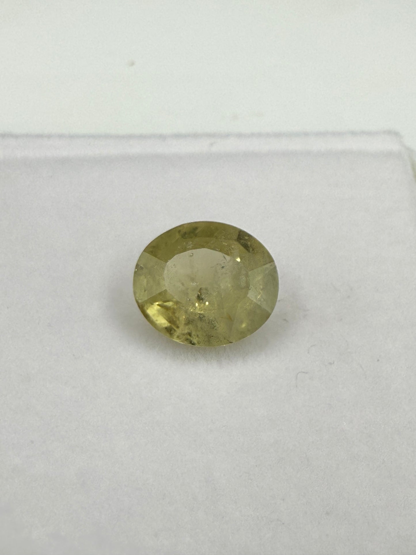 2.58ct Natural Unheated Ceylon Yellow Sapphire Oval Cut Loose Gemstone