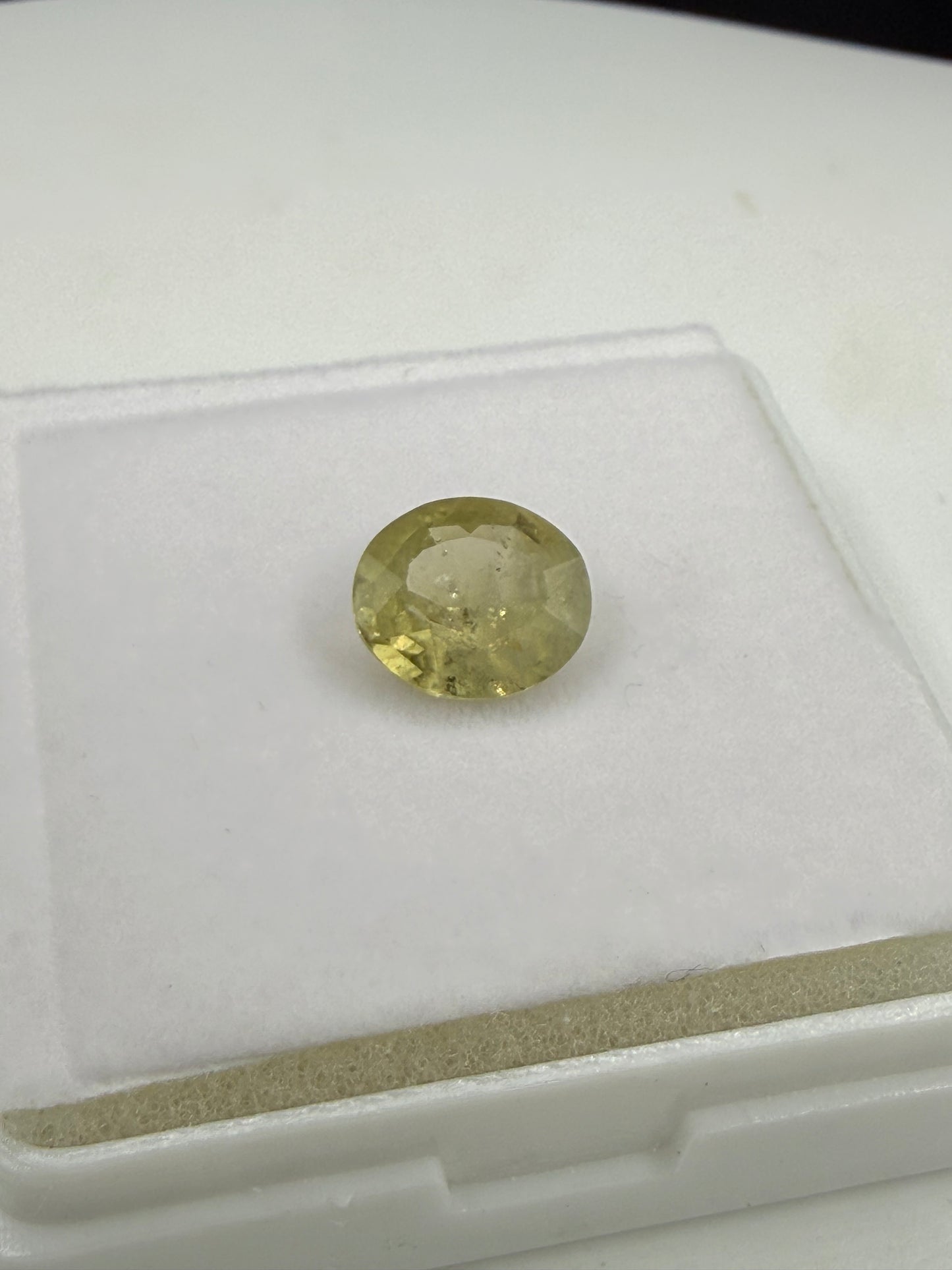 2.58ct Natural Unheated Ceylon Yellow Sapphire Oval Cut Loose Gemstone