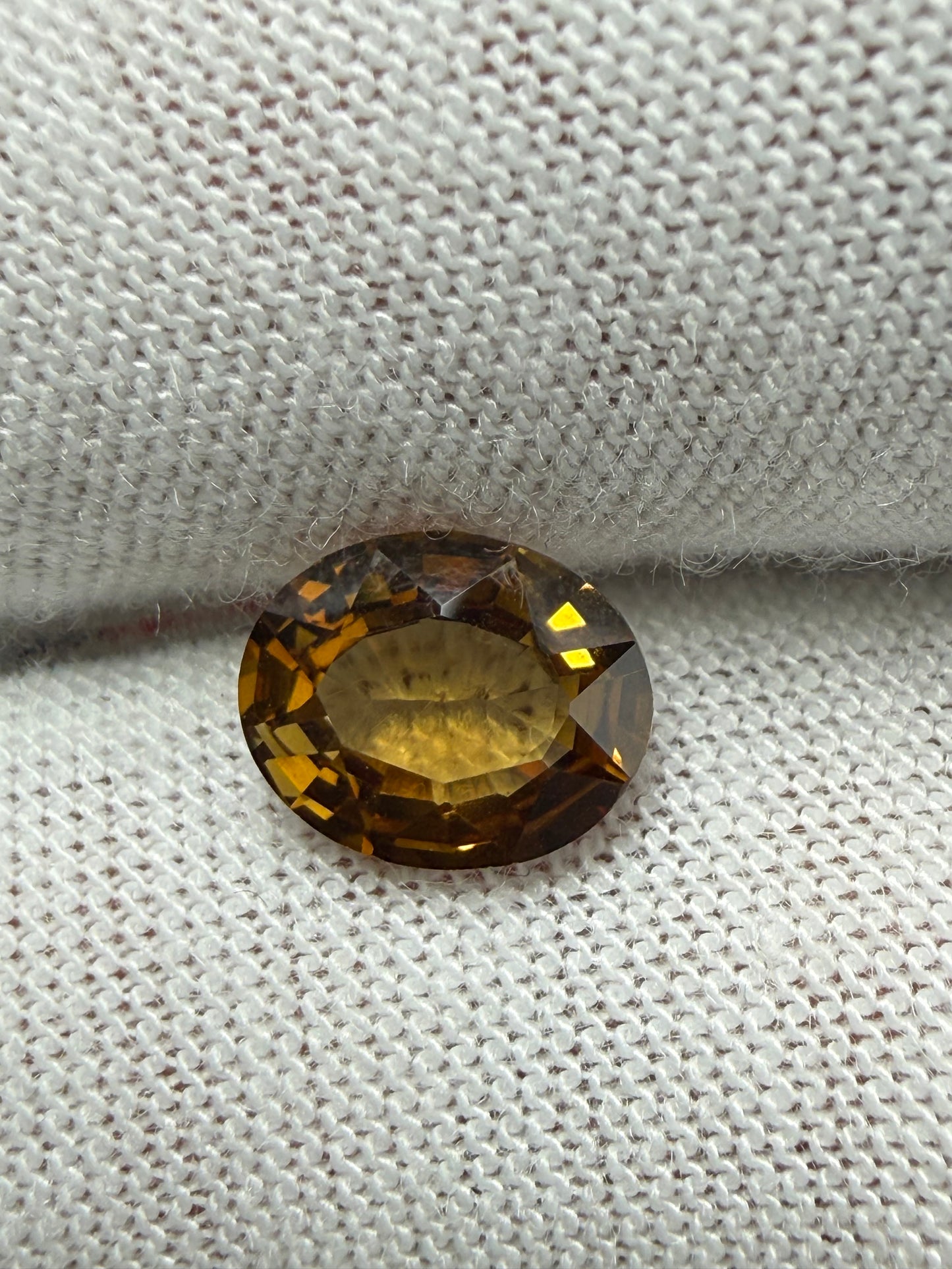 1.80ct Natural Unheated Ceylon Golden Yellow Sapphire Oval Cut Loose Gemstone