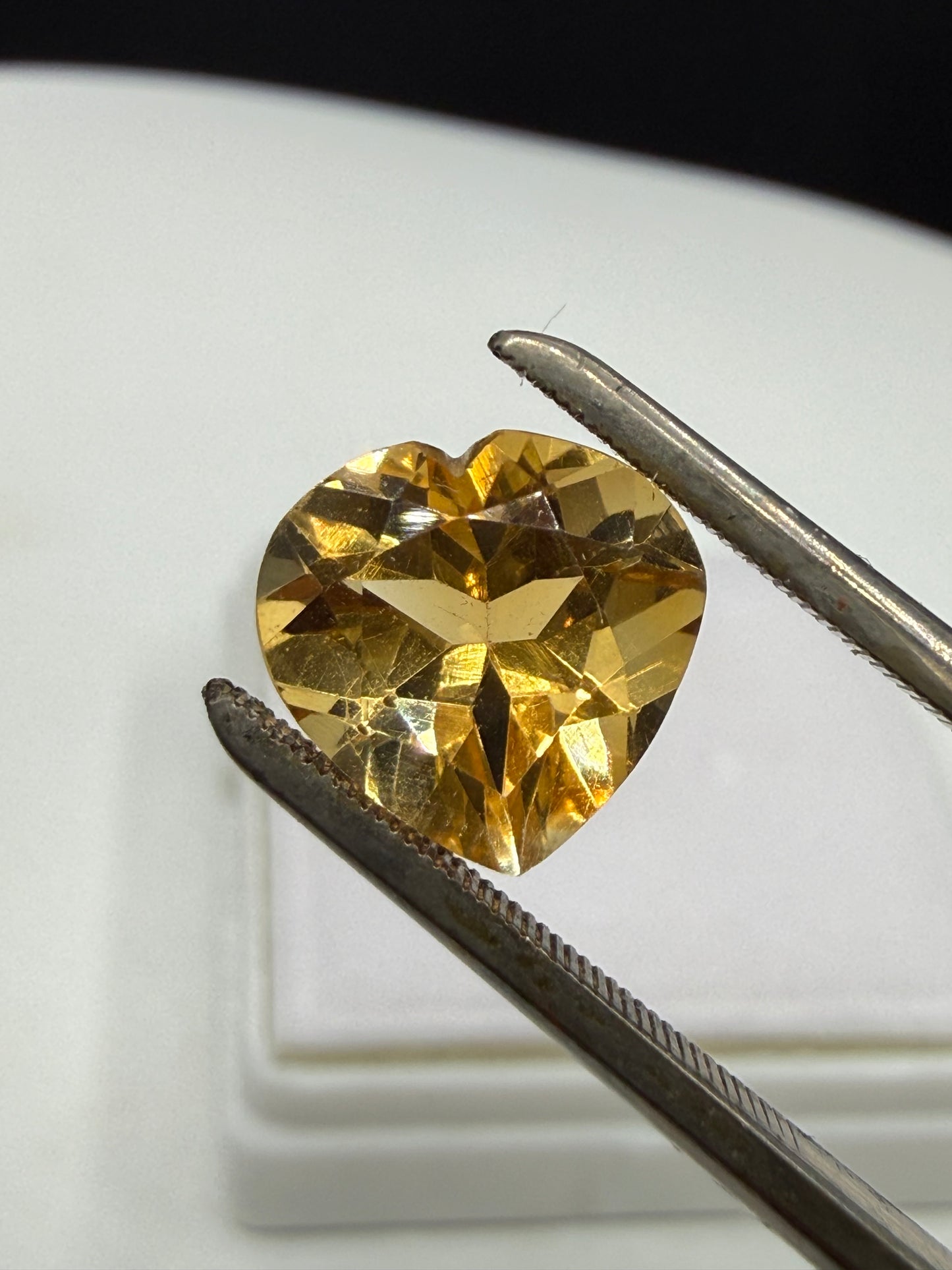 6.33 CTW Natural Citrine Matching Pair Heart Cut Loose Gemstones | 10x10x6.75 MM