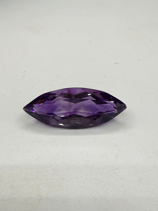 13.93 Carat Natural Amethyst Marquise Cut Loose Gemstone | 28.81 x 11.48 MM