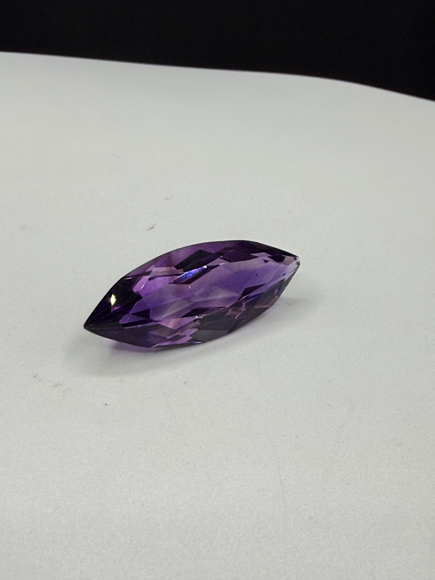 13.93 Carat Natural Amethyst Marquise Cut Loose Gemstone | 28.81 x 11.48 MM