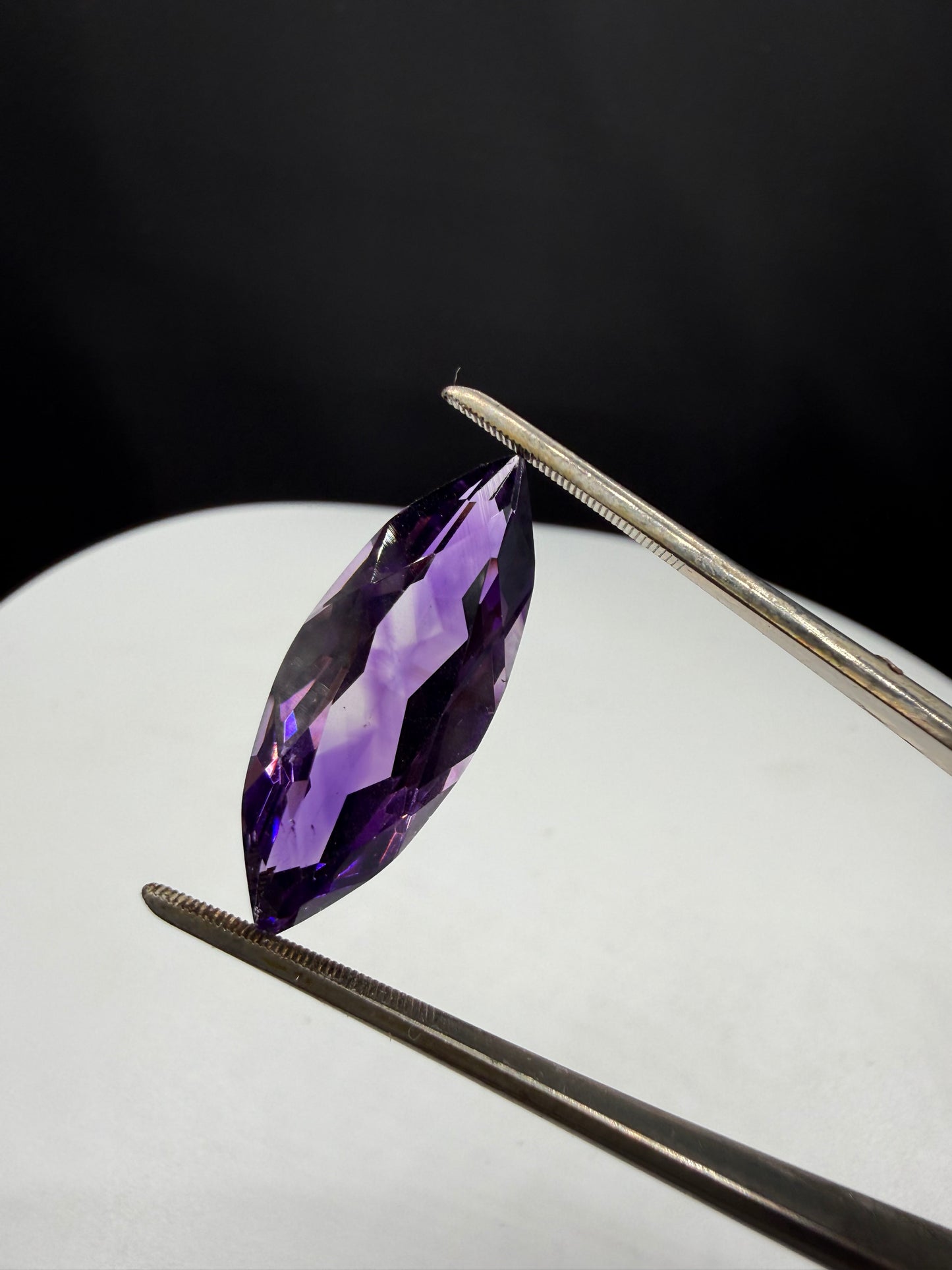 13.93 Carat Natural Amethyst Marquise Cut Loose Gemstone | 28.81 x 11.48 MM