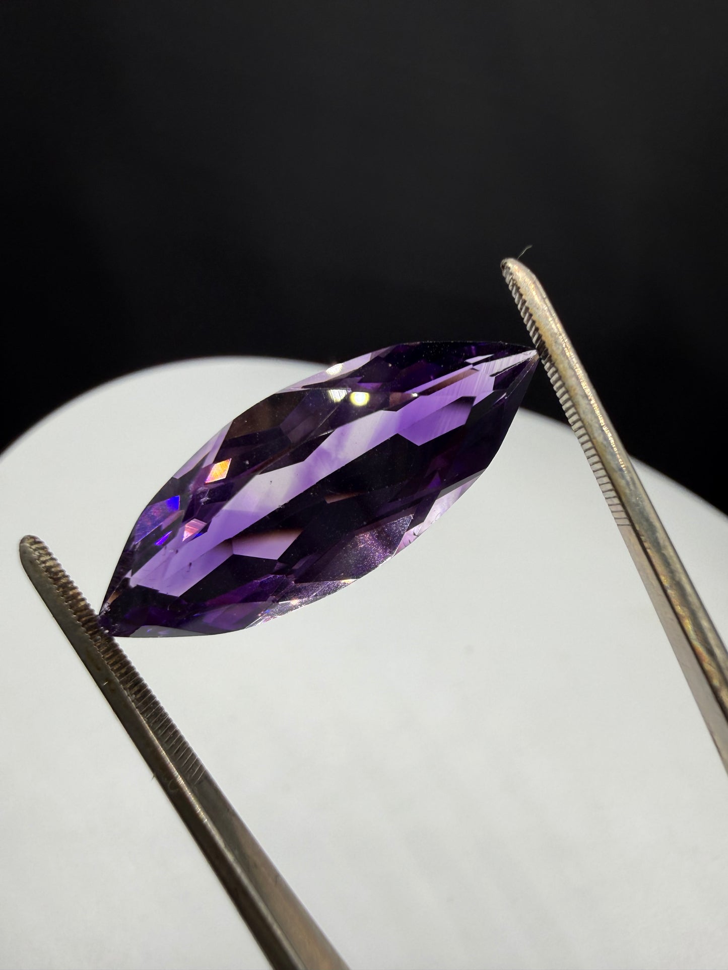 13.93 Carat Natural Amethyst Marquise Cut Loose Gemstone | 28.81 x 11.48 MM