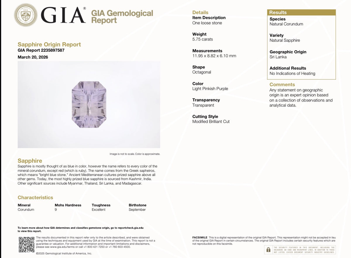 GIA Certified 5.75 Ct Natural Unheated Sri Lanka Pink Sapphire Master Concave Cut & Blue Diamond Statement Ring in 14K Gold | Size 6.25