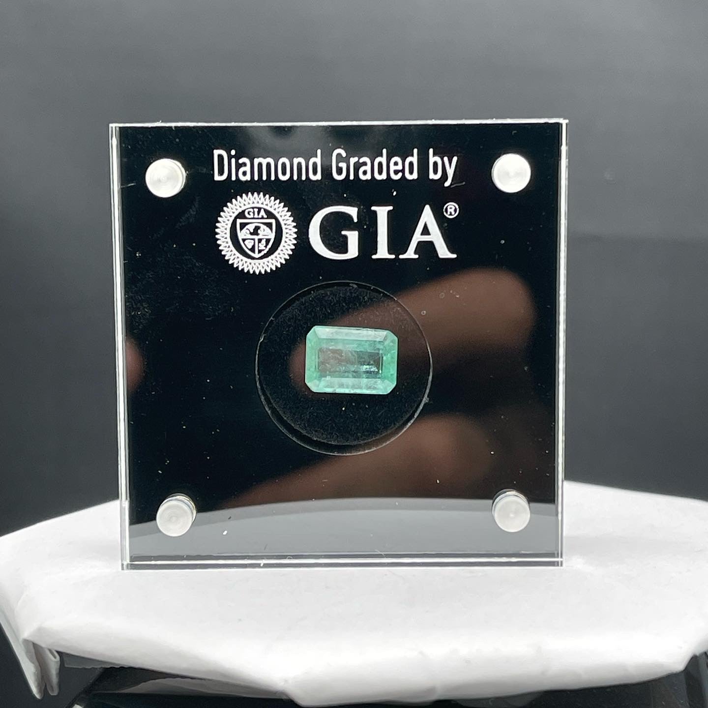 GIA Certified 2.94 Carat Natural Emerald – Step Cut Octagonal Loose Gemstone
