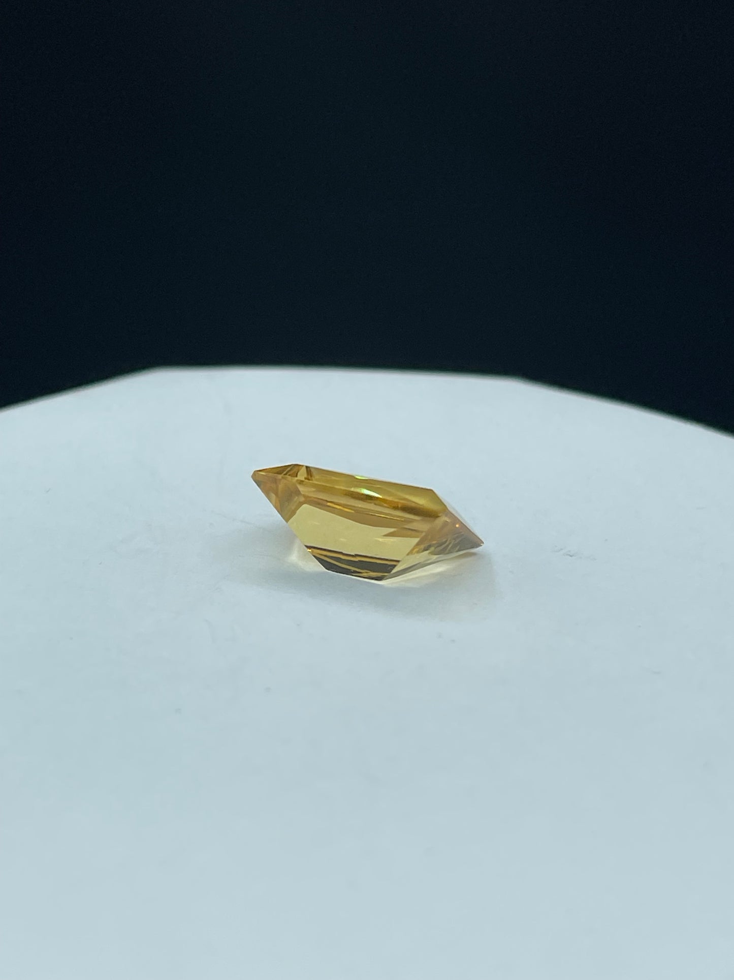 7.01 Carat Natural Golden Beryl Emerald Cut Loose Gemstone (10x14x7 MM)