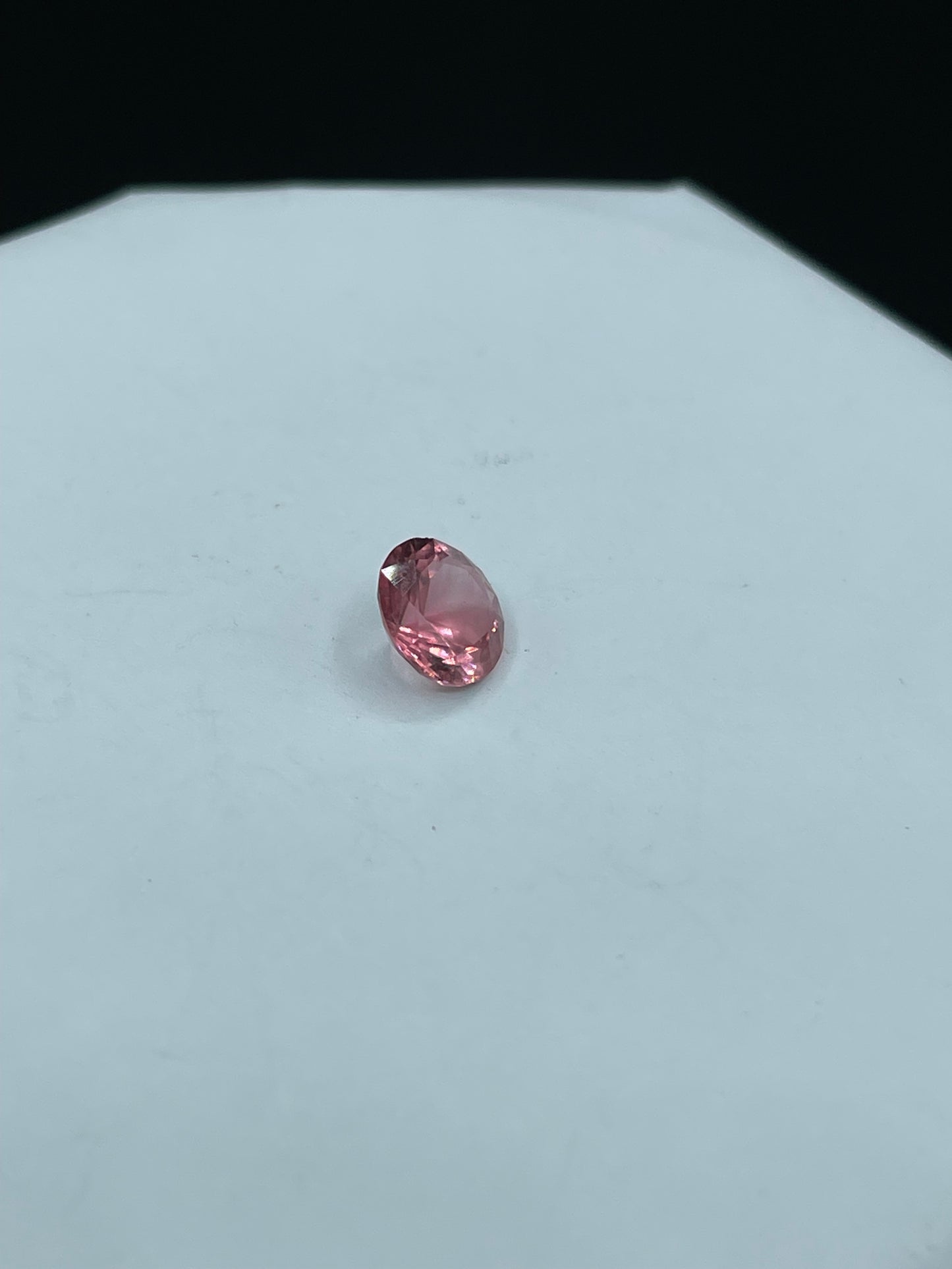 2.05 Carat Natural Rubellite Tourmaline Round Cut Loose Gemstone (8.44 x 8.44 x 5.40 MM)
