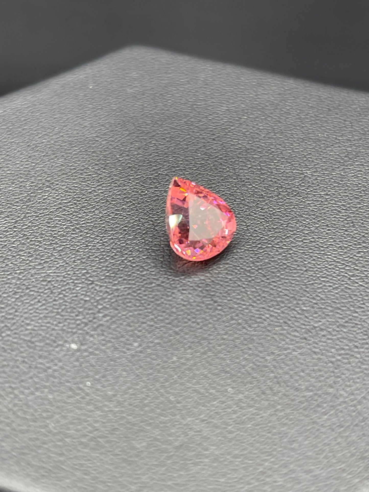 4.74 Carat Natural Rubellite Tourmaline Pear Cut Loose Gemstone (11.14 x 10.01 x 7.10 MM)