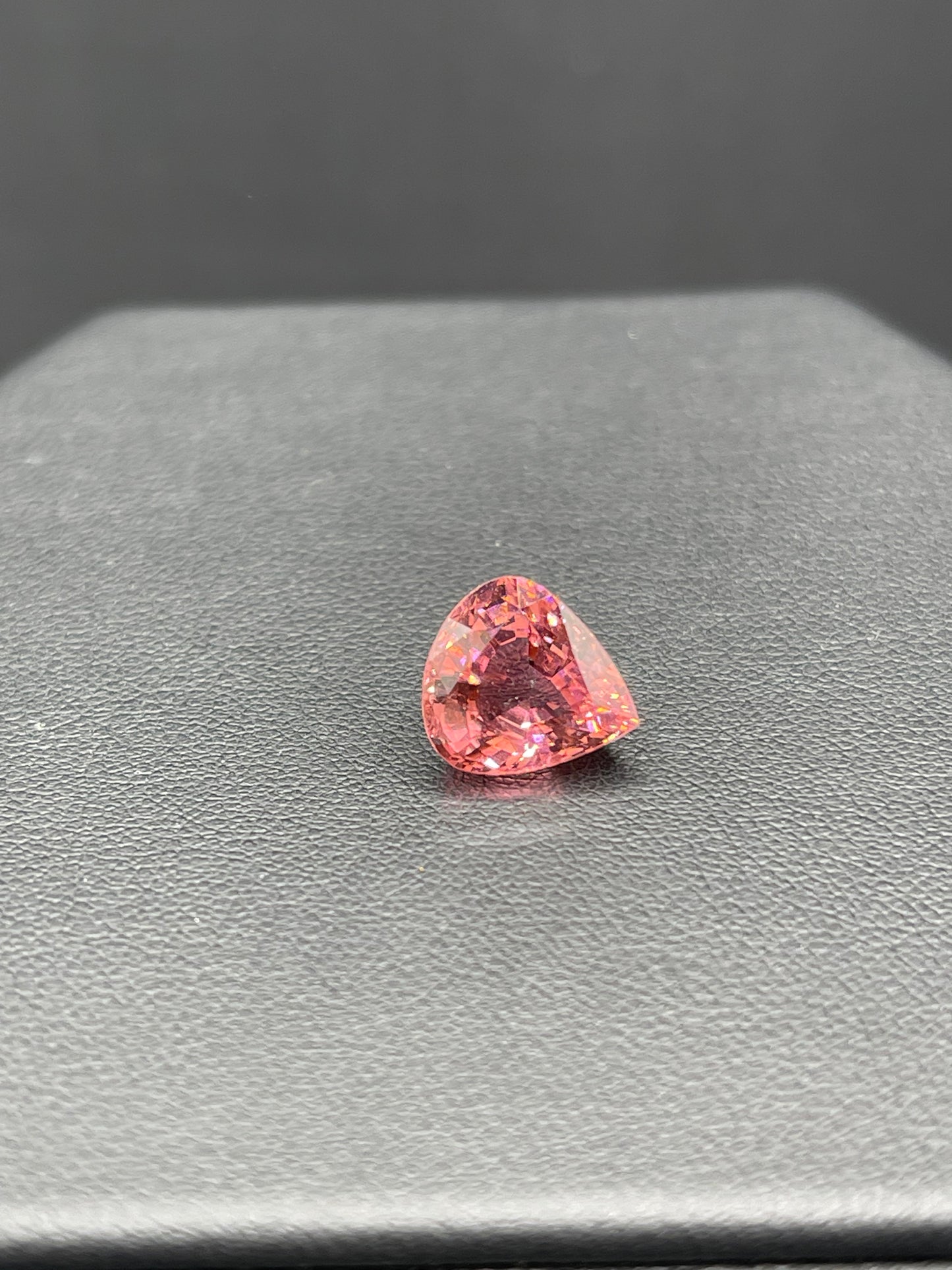 4.74 Carat Natural Rubellite Tourmaline Pear Cut Loose Gemstone (11.14 x 10.01 x 7.10 MM)