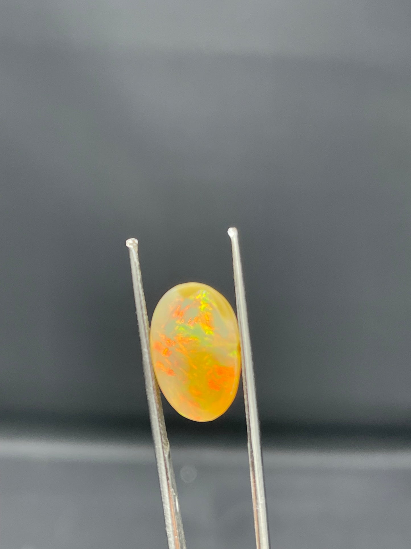 5.33 Carat Natural Ethiopian Opal Cabochon Oval Cut Loose Gemstone 15x10x6 MM