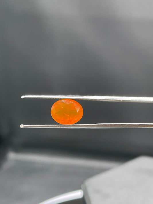 1.78 Carat Natural Mexican Opal Oval Cut Loose Gemstone 10x8x5 MM