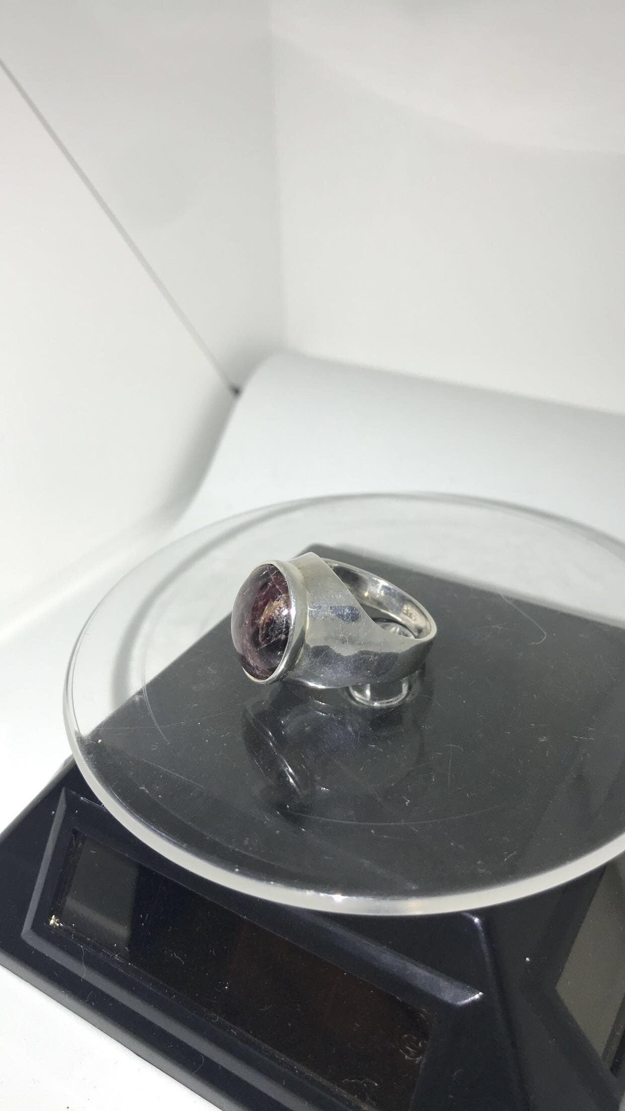 Natural Star Ruby Ring (Size 8)