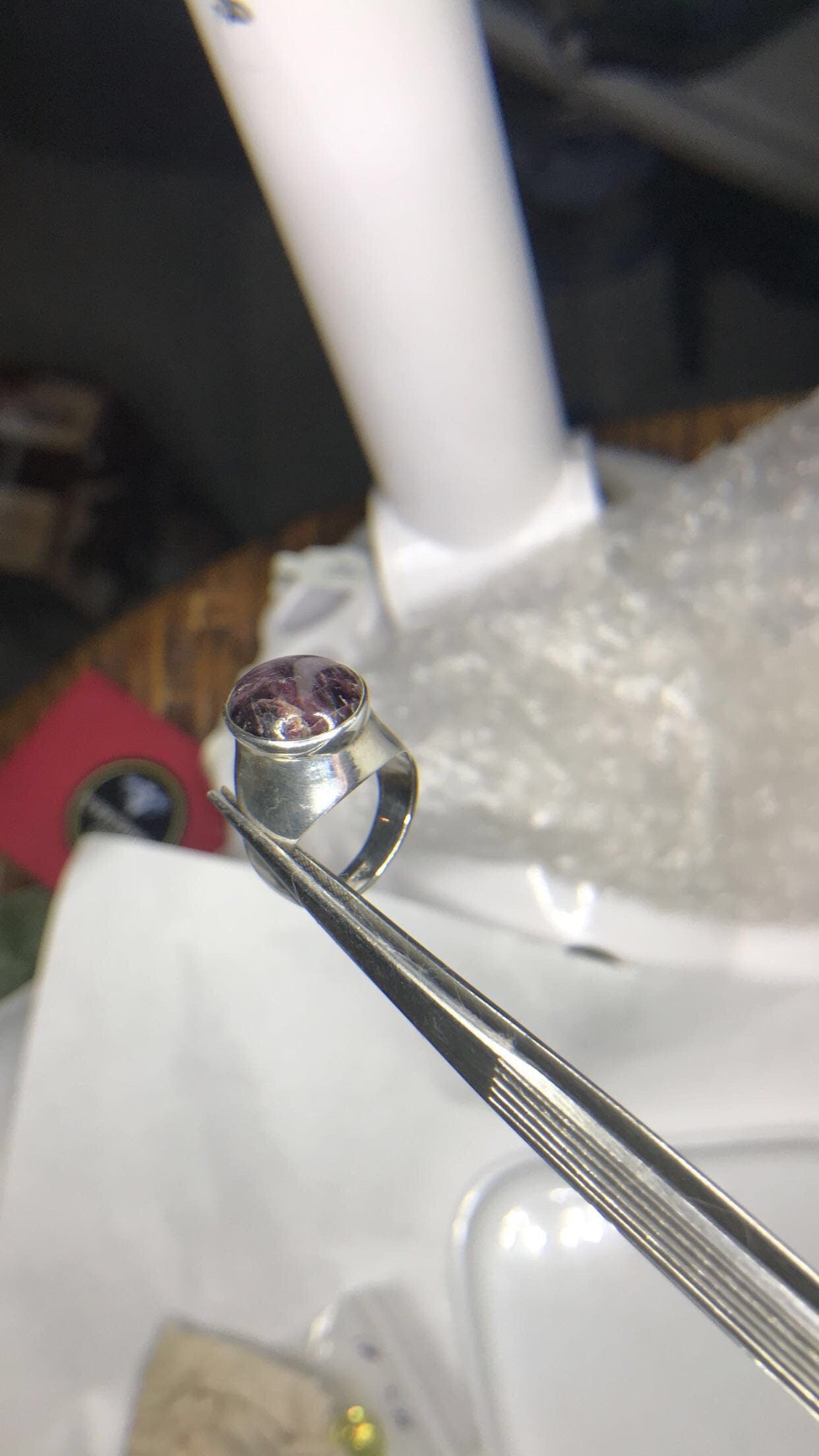 Natural Star Ruby Ring (Size 8)