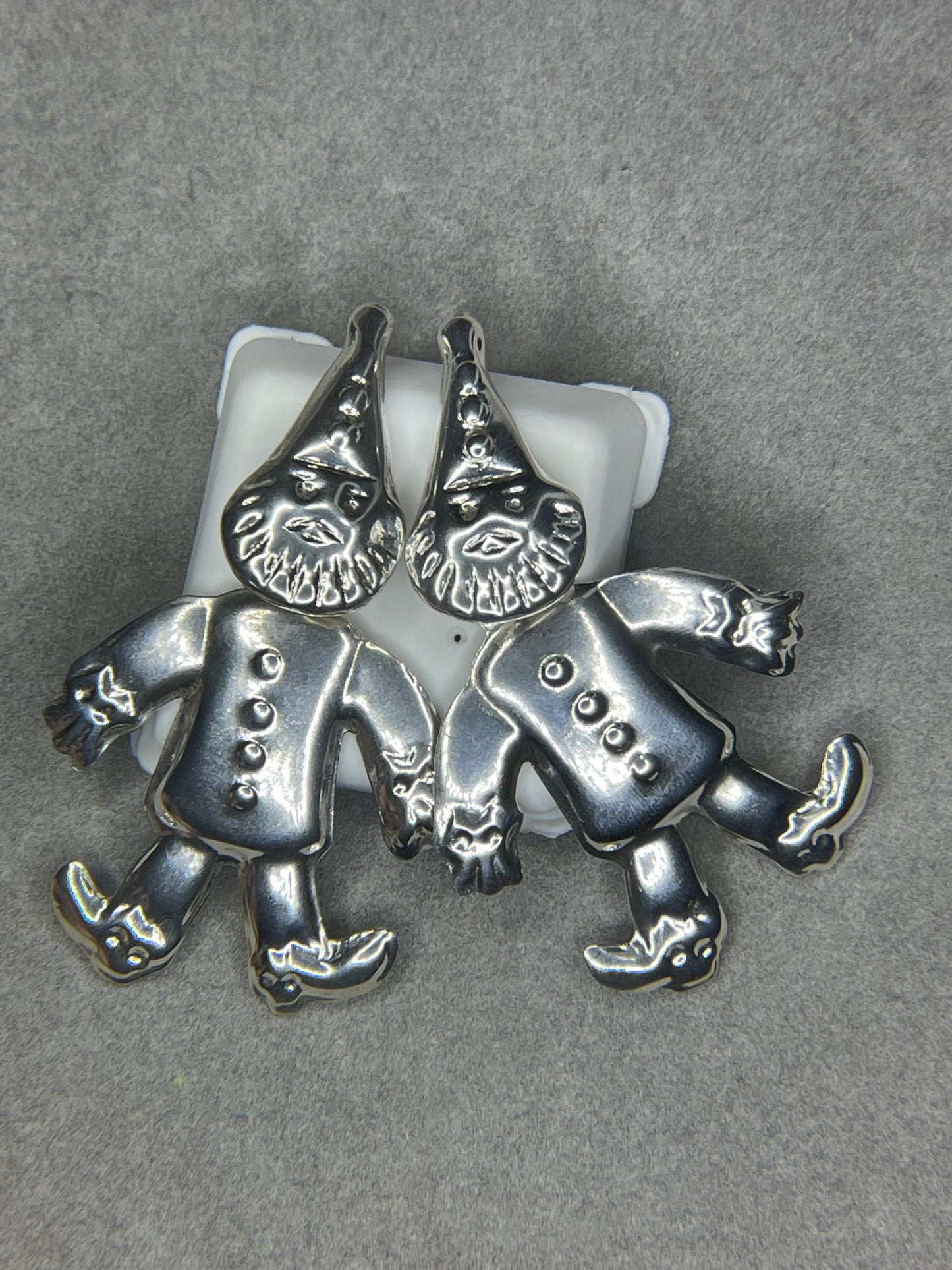 Gnome Sterling Silver Dangle Earrings