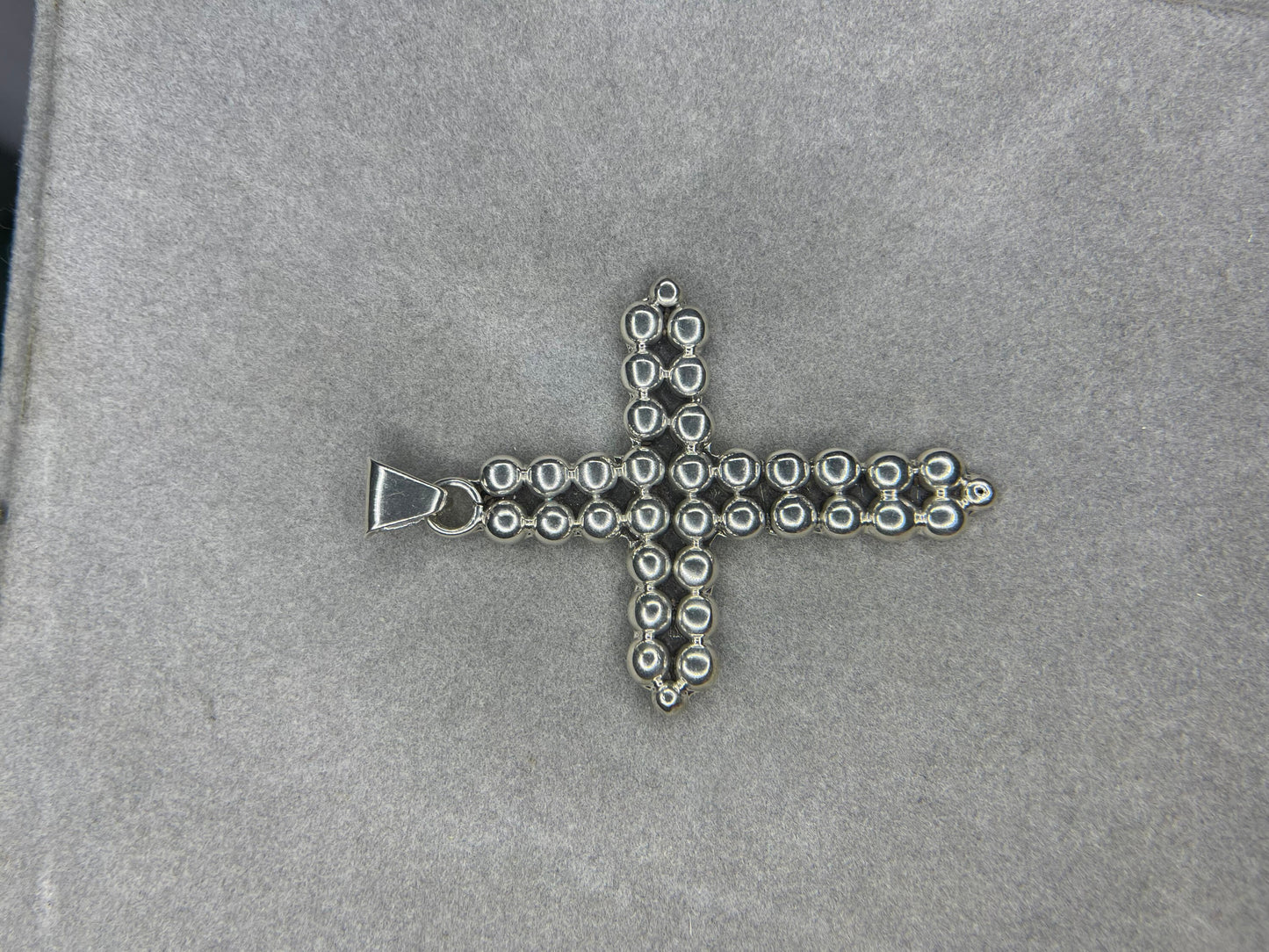 Handmade Sterling Silver Cross Pendant