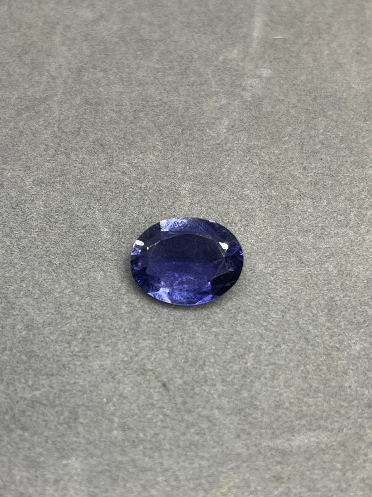 5.27 Carat Iolite Oval Cut Loose Stone