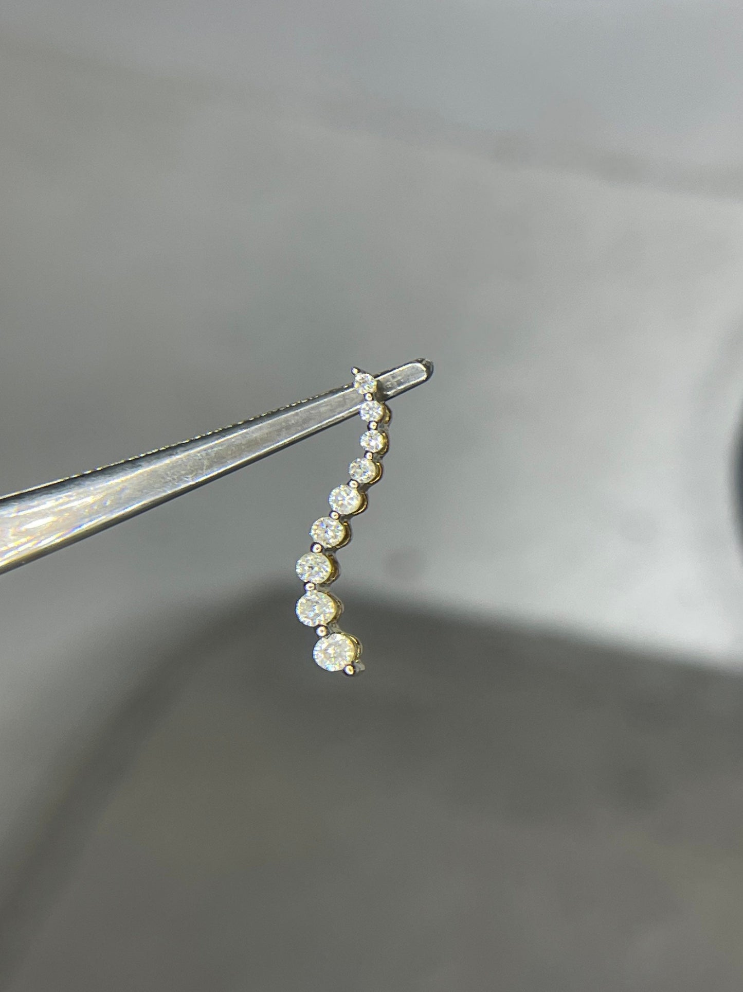 Petite Natural Diamond 14K Yellow Gold Journey Slide Pendant