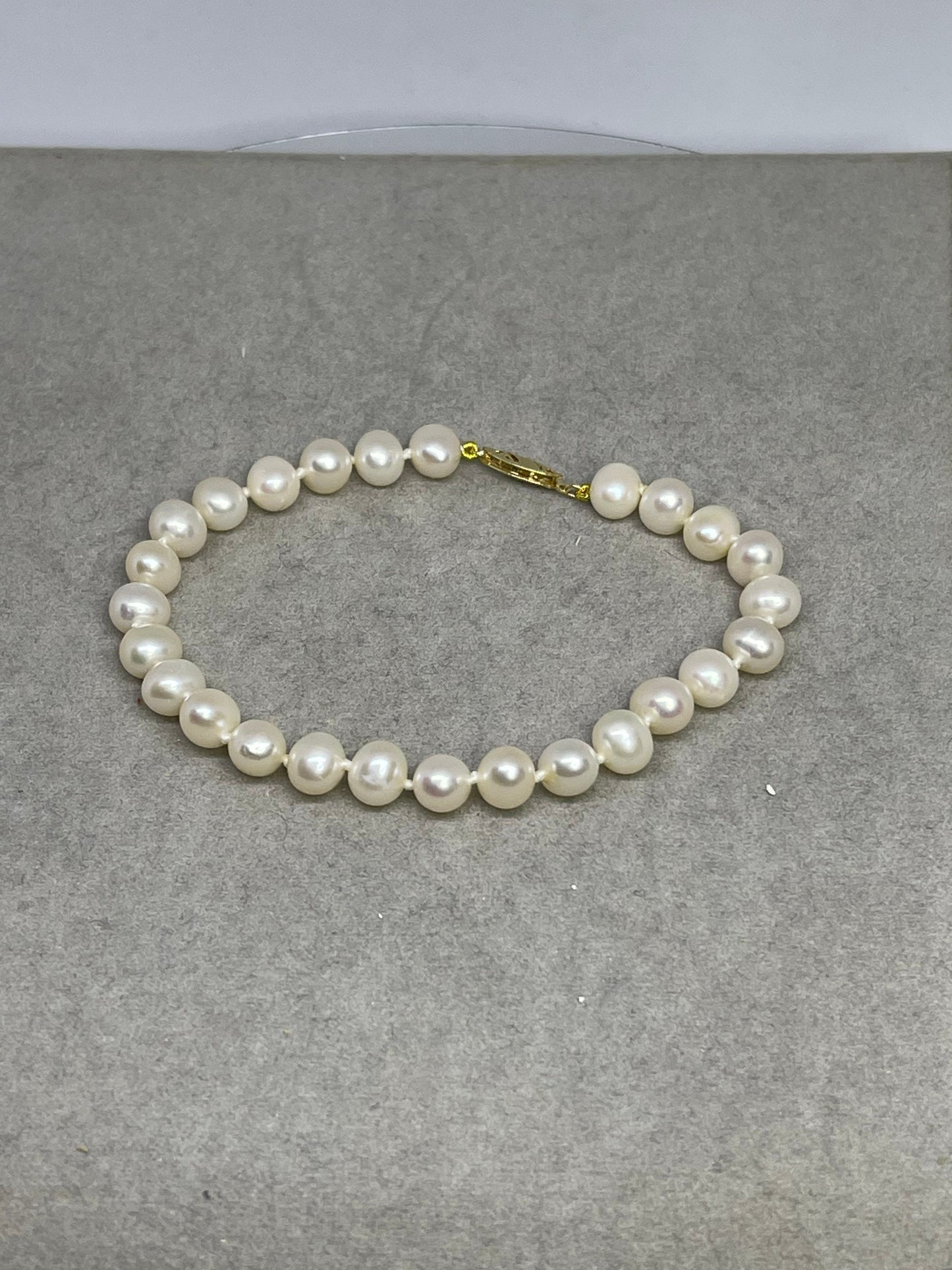 Natural Freshwater Pearl 14k Necklace & Bracelet Bridesmaid Set