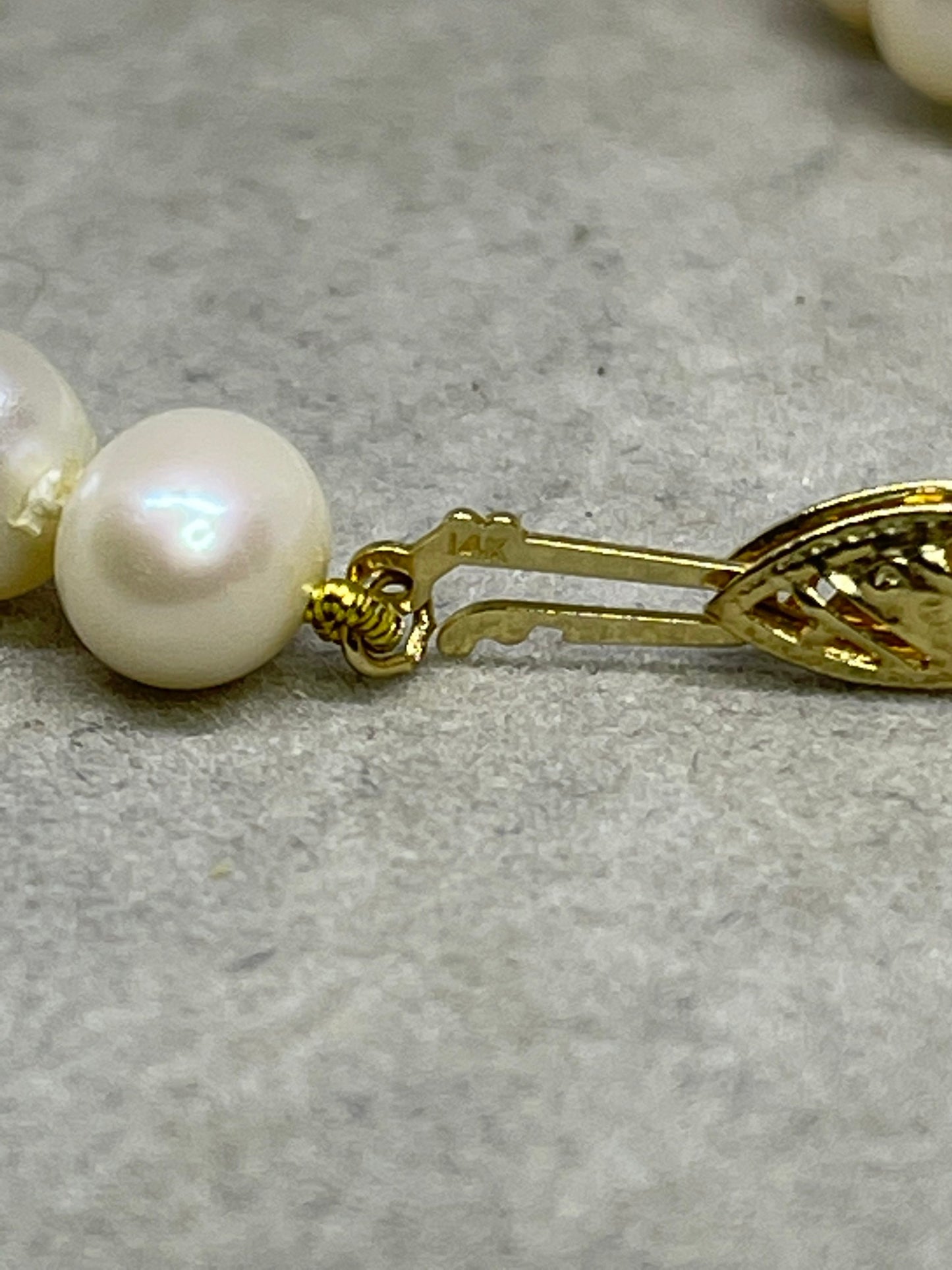 Natural Freshwater Pearl 14k Necklace & Bracelet Bridesmaid Set