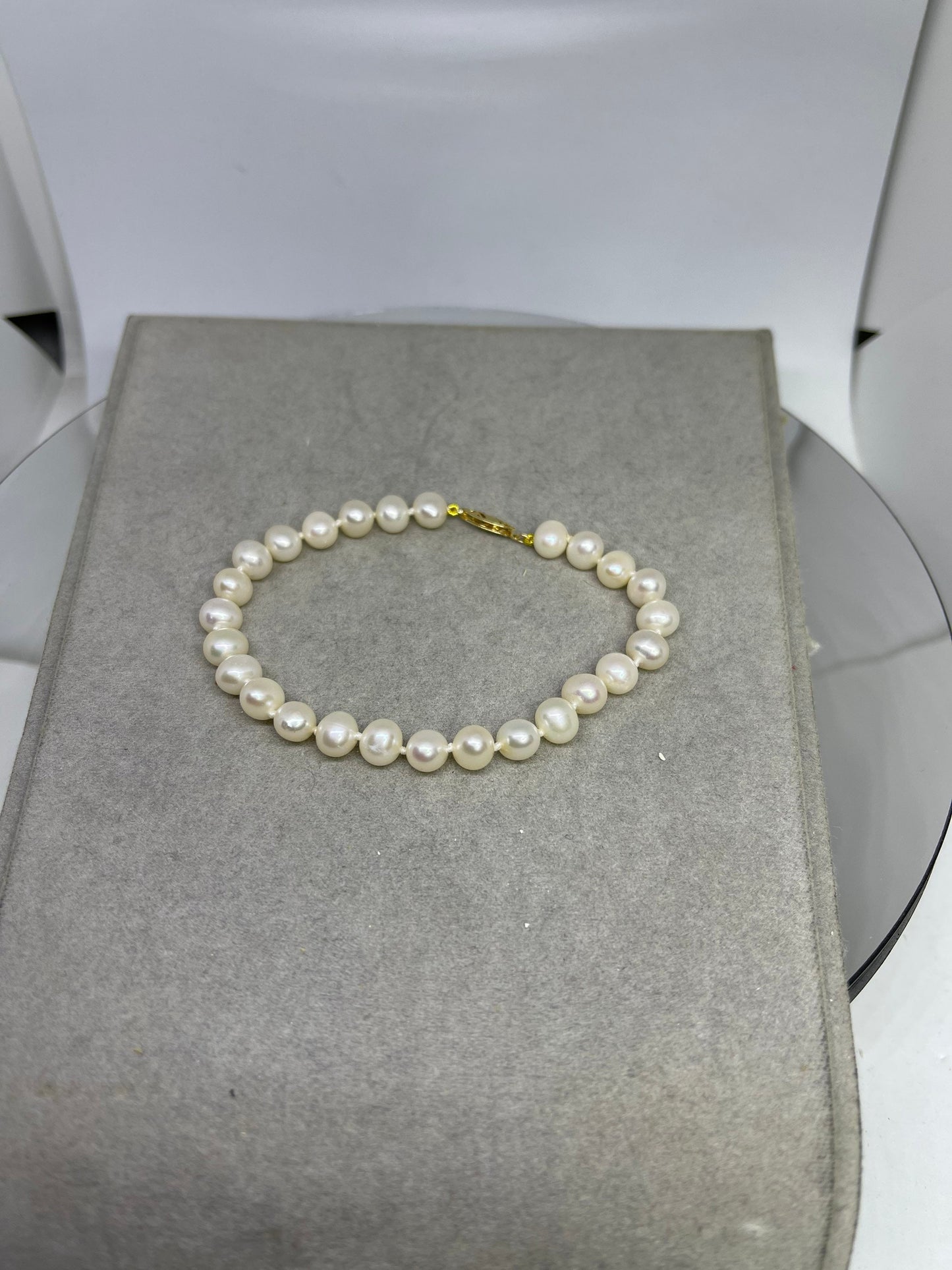Natural Freshwater Pearl 14k Necklace & Bracelet Bridesmaid Set