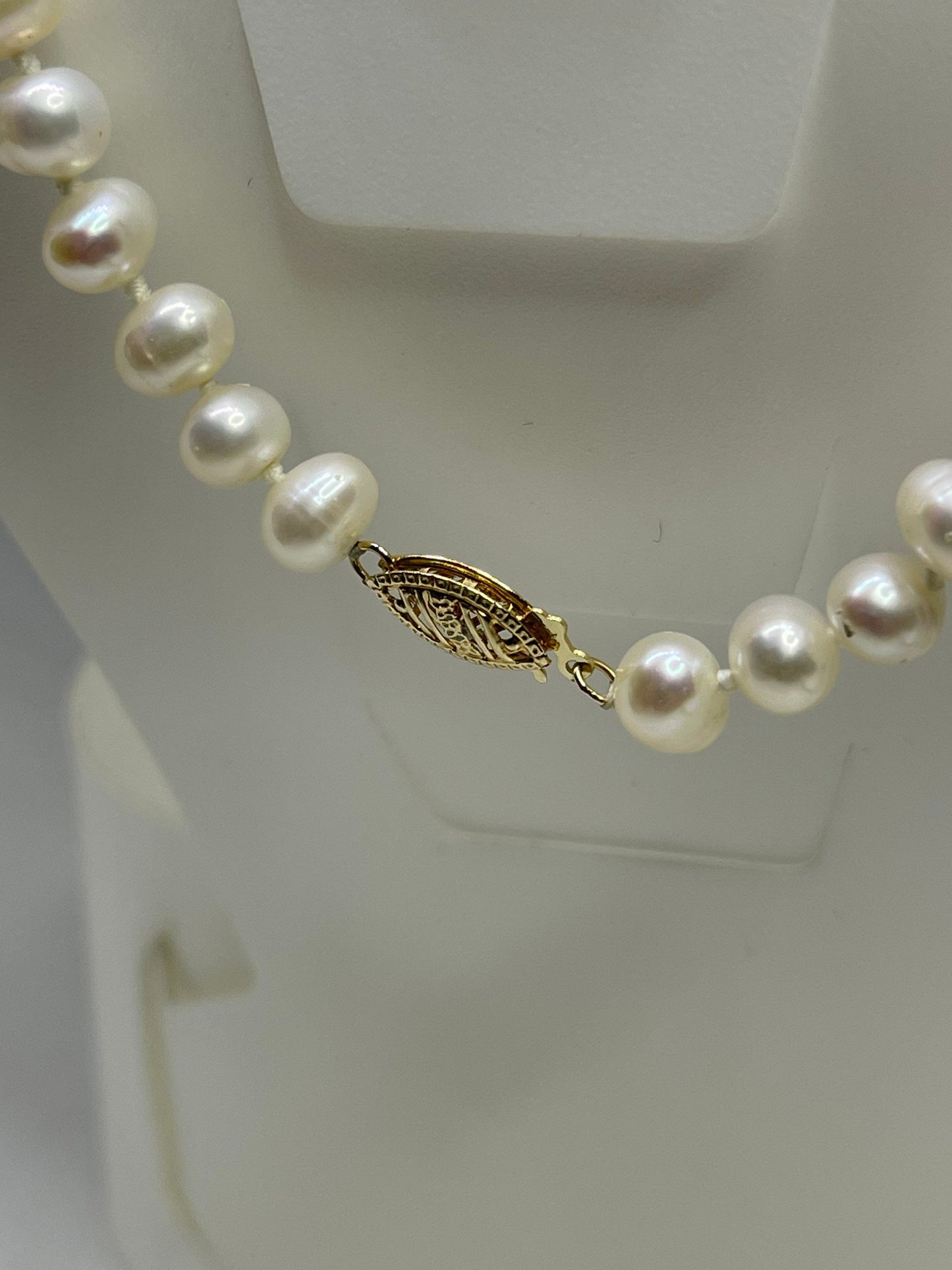 Natural Freshwater Pearl 14k Necklace & Bracelet Bridesmaid Set