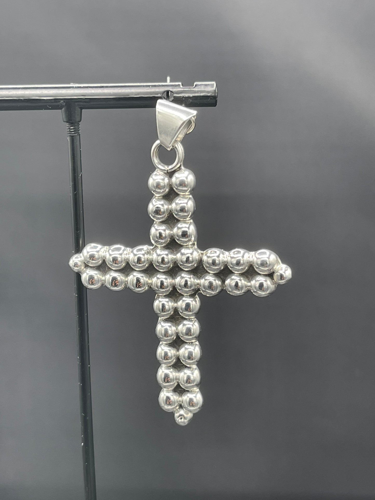 Handmade Sterling Silver Cross Pendant