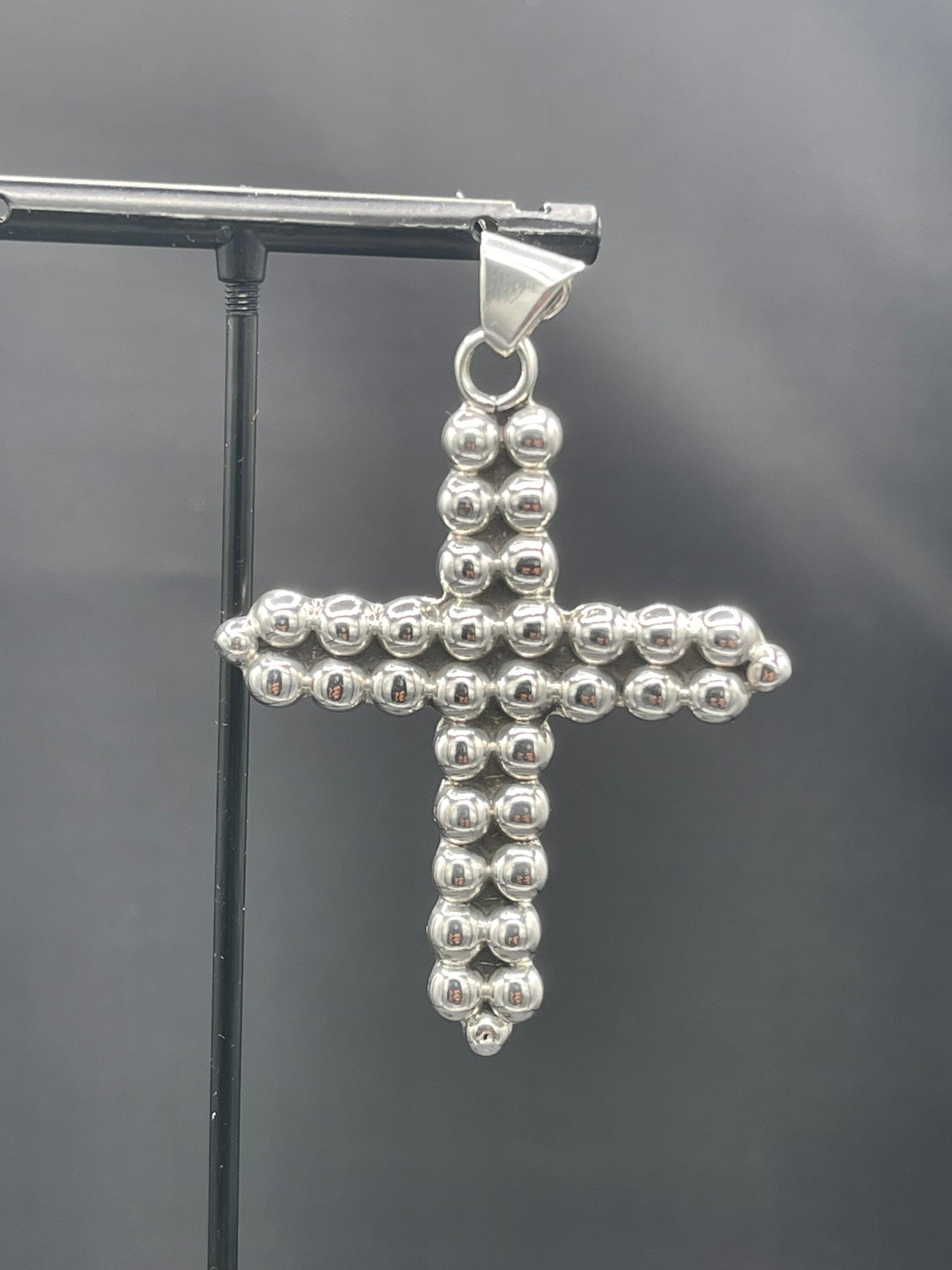 Handmade Sterling Silver Cross Pendant